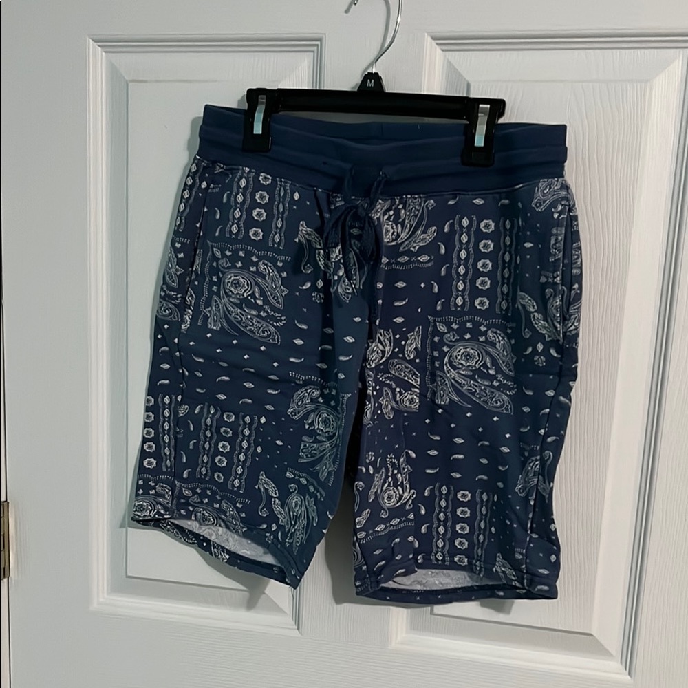 No Boundaries Blue Board Shorts Elastic Waist Quick-Dry